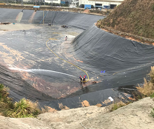 永安废水池清理